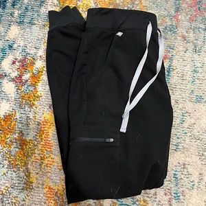 Figs XS Black Zamora Joggers